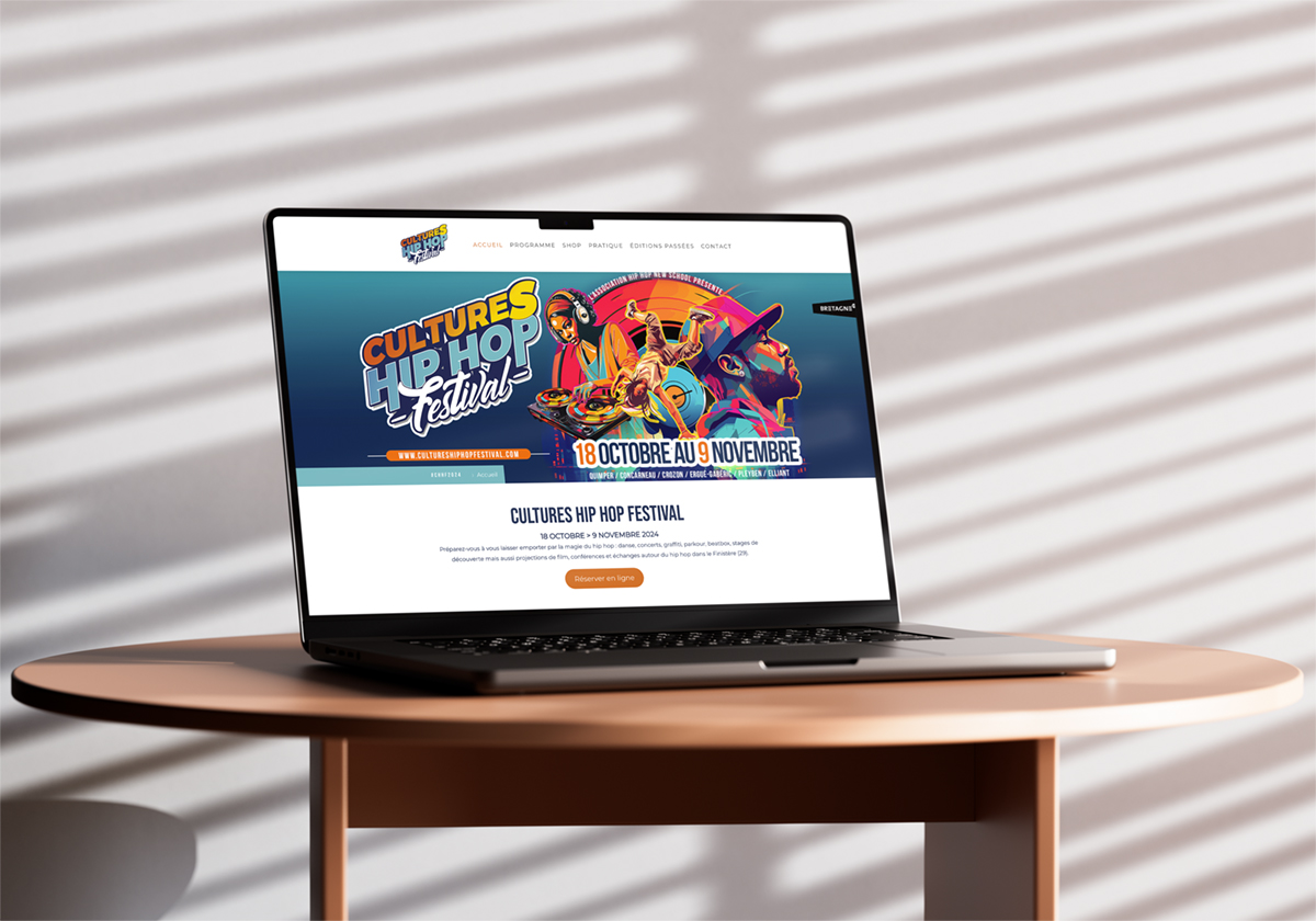 Campagne de communication pour CultureS Hip Hop Festival – Communication digitale à Quimper